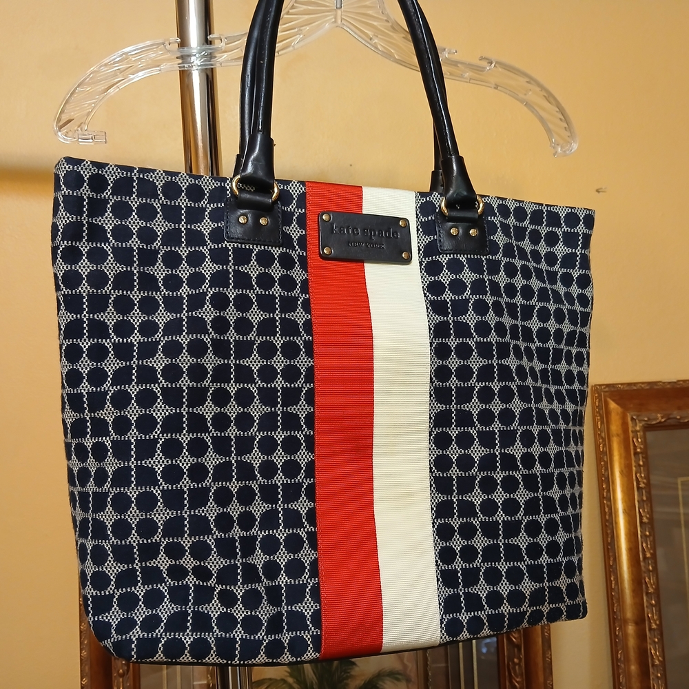 Kate Spade Black and Red Tote Bag - Picture 10 of 16